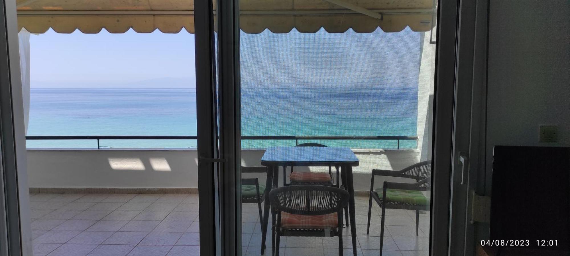 Seaside Beach House Siviri Exterior photo