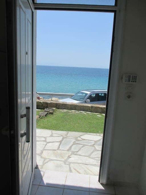 Seaside Beach House Siviri Exterior photo